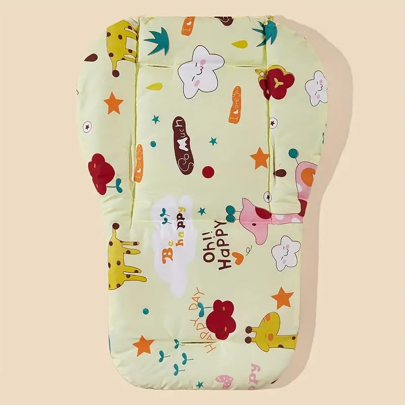 Universal Stroller Cushion Insert (Colourful) +++ Mobile & Cup Holder
