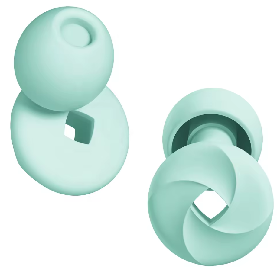 Bundle Sleep Package; Ergonomic Knee Pillow + Sleep Earplugs (inc 4x replaceable tips)