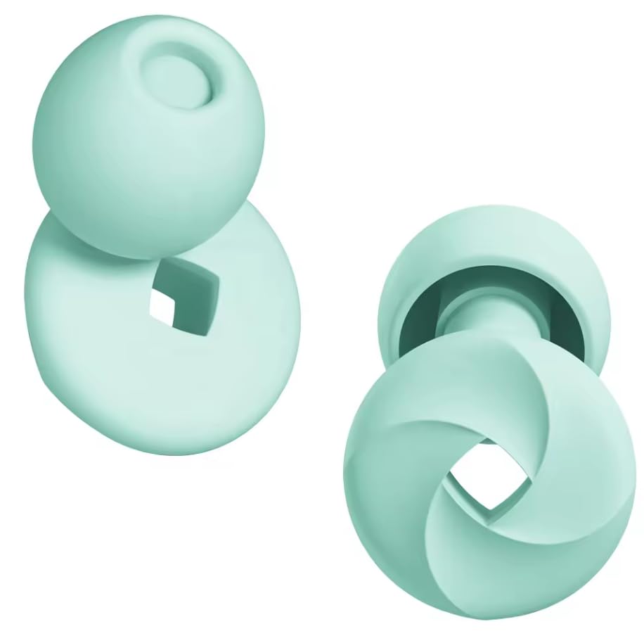 Sleep Earplugs, Soft Silicone, Pack of 4 Replacement Tips S/M/L/XL, for Kids and Adults