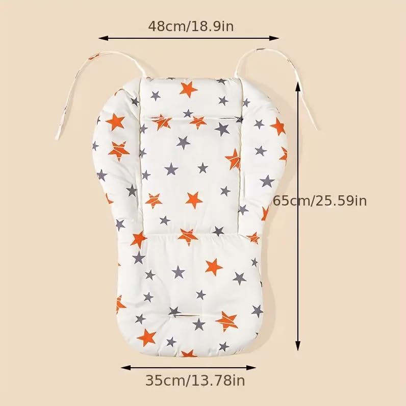 Universal Stroller Cushion Insert (Star) +Plus+ Mobile Phone & Cup Holder