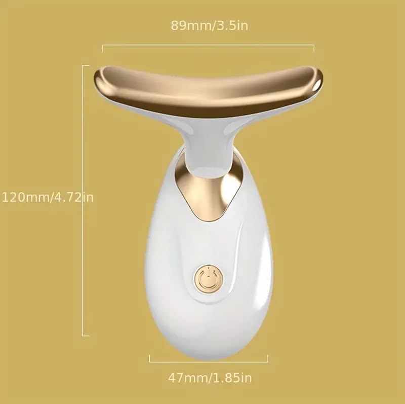 Neck Face Beauty Device, Skin Care Facial Massager, Portable Face Massager for Skin Care, Face Sculpting Tool, Vibration
